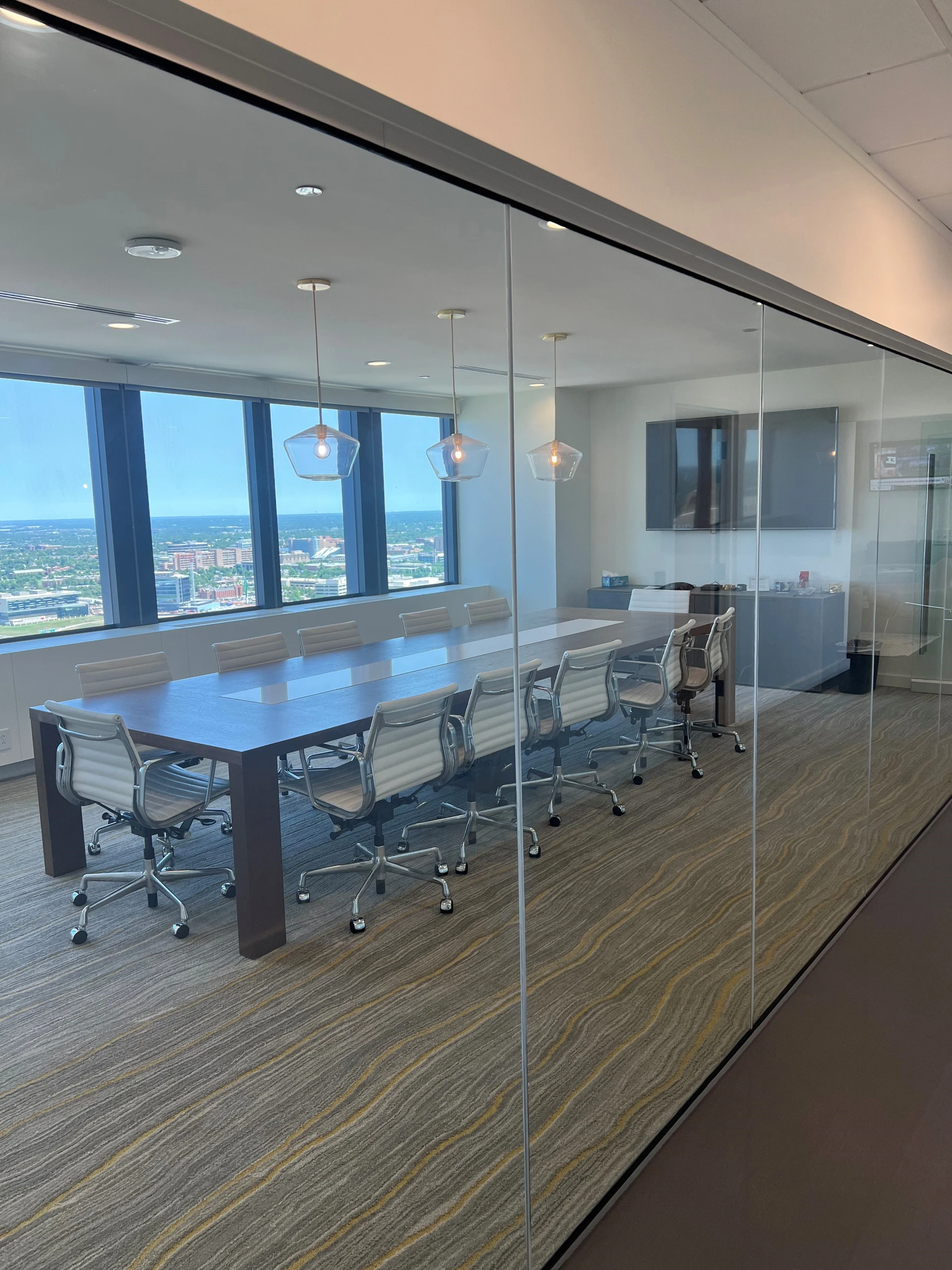 Conference Room Entry Diamond Door