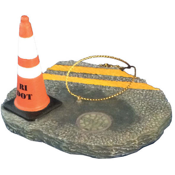 RI DOT Pot Hole ornament 2015