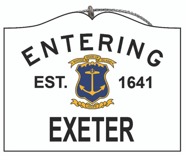 Entering Exeter