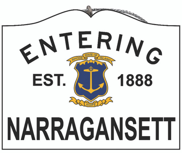 Entering Narragansett