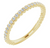 14K White 1/4 CTW Diamond Rope Anniversary Band