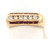 14kyg square top Ruby and Diamond ring