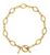 14ky granulated link bracelet w/toggle clasp 7.5"