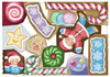 BB210 | Gingerbread House Sticker Advent Calendar
