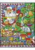 BB251 | Smiling Santa Color Your Own Advent Calendar