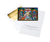 BRWSTG | Box Stained Glass Nativity Christmas Cards