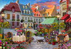 VC1097 | Village Square Jigsaw Puzzle - 550 PC