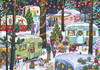 VC1219 | Camping for Christmas Jigsaw Puzzle - 1000 PC