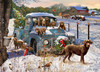 VC1292 | Christmas Puppies Jigsaw Puzzle - 550 PC