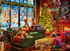 VC1371 | Fireside Christmas Jigsaw Puzzle - 1000 PC