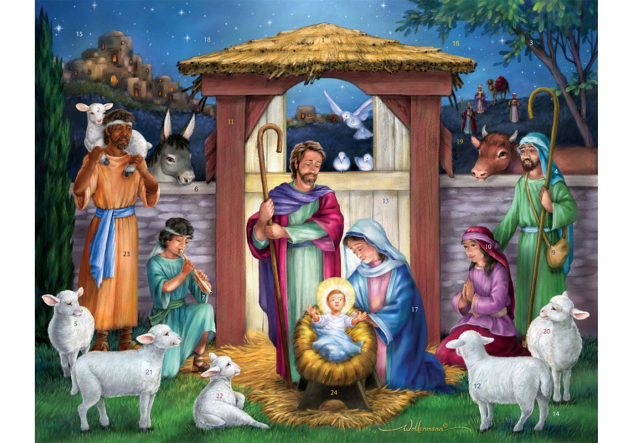 Manger Advent Calendar