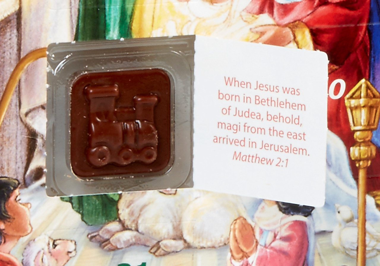 BB125 CASE Case Of 32 Alleluia Chocolate Advent Calendars Vermont bb125-case-case-of-32-alleluia-chocolate-advent-calendars-vermont
