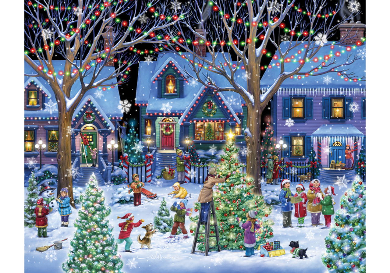VC1043 | Christmas Cheer Jigsaw Puzzle - 1000 PC - Vermont