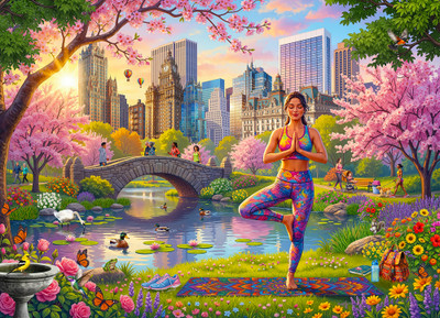 VC1408 | Mindful Mornings Jigsaw Puzzle  - 1000 PC