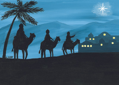 BAGMAE | Box Magi from the East Christmas Cards