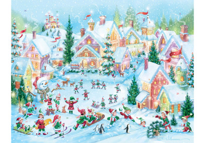 BB735 | Elf Village Advent Calendar