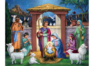 BB762 | Holy Manger Advent Calendar