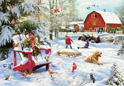 BB8005 | The Farm at Christmas Advent Calendar