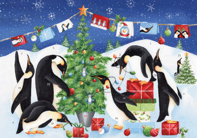 BB889 | Playful Penguins Advent Calendar