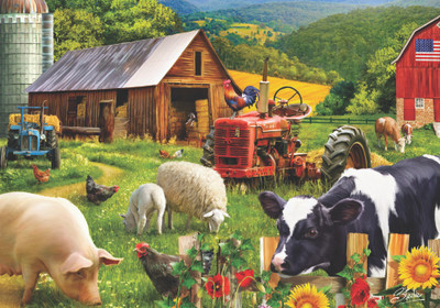 VC1117 | Farm Friends Jigsaw Puzzle - 1000 PC