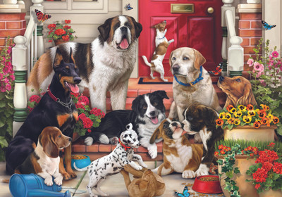 VC1163 | A Dog's Life Jigsaw Puzzle - 1000 PC