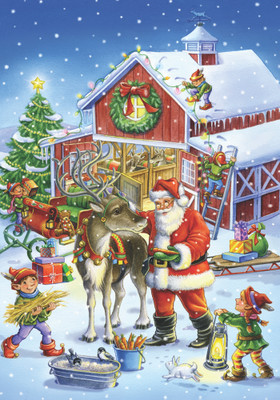 VC128 | Ready Reindeer Jigsaw Puzzle - 550 PC