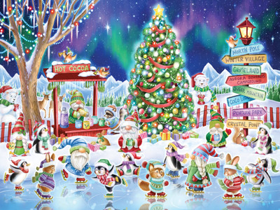 Vermont Christmas Company Herbstkirche Puzzle – 550 Teile, Tragbares Puzzle Für Gemütliche Stunden