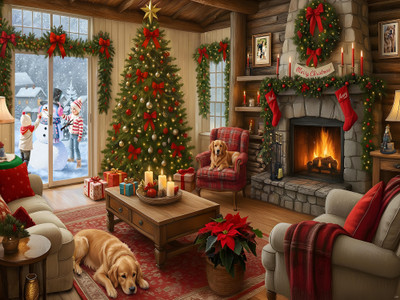 VC1396 | Christmas Warmth Jigsaw Puzzle - 500 PC