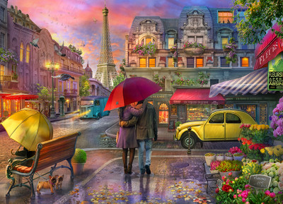 VC1388 | Raining in Paris Jigsaw Puzzle - 1000 PC