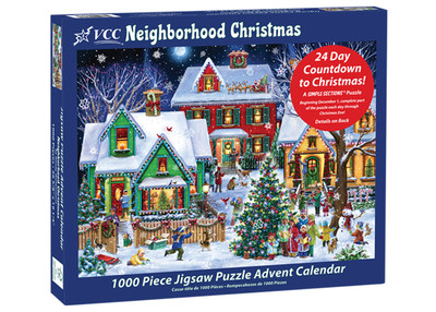 VC6012 | Neighborhood Christmas Jigsaw Puzzle Advent Calendar