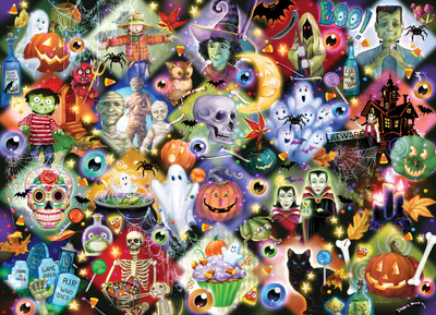 VC1403 | Monster Mashup Jigsaw Puzzle - 1000 PC