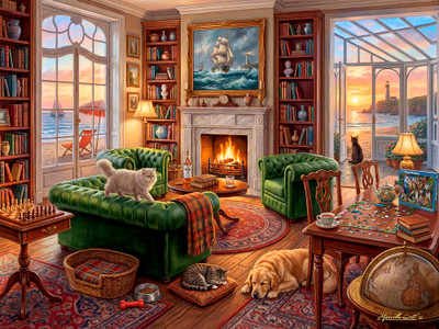 VC1405 | Seaside Study Jigsaw Puzzle - 500 PC