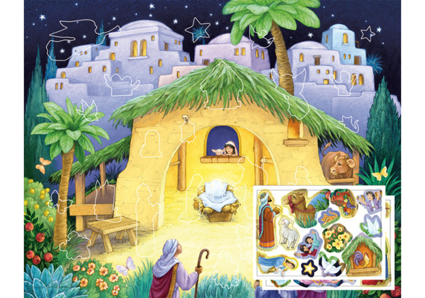 BB207 | Kid's Nativity Sticker Advent Calendar