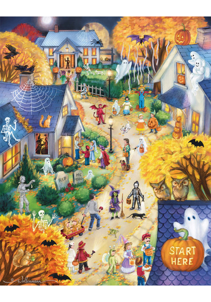 BB310 | Halloween Town Countdown to Halloween Calendar