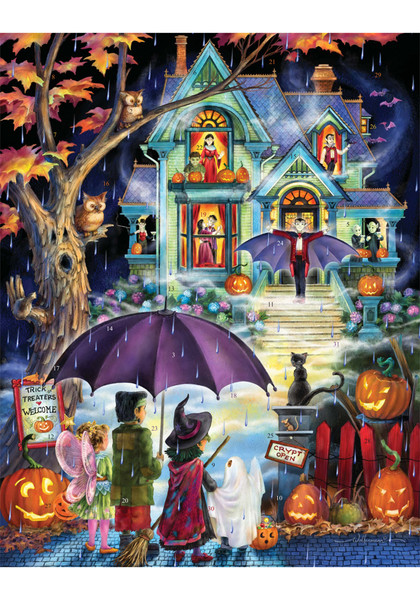 BB316 | Fright Night Countdown to Halloween Calendar