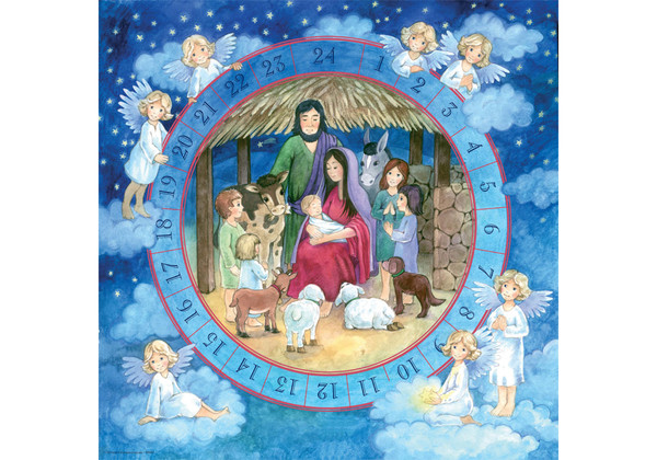 BB602 | Adoring Angels Jumbo Advent Calendar BB602 | Adoring Angels Jumbo Advent Calendar