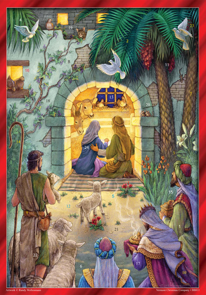 BB811 | Peaceful Nativity Advent Calendar