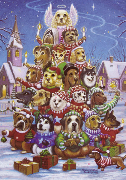BB860 | Canine Christmas Tree Advent Calendar