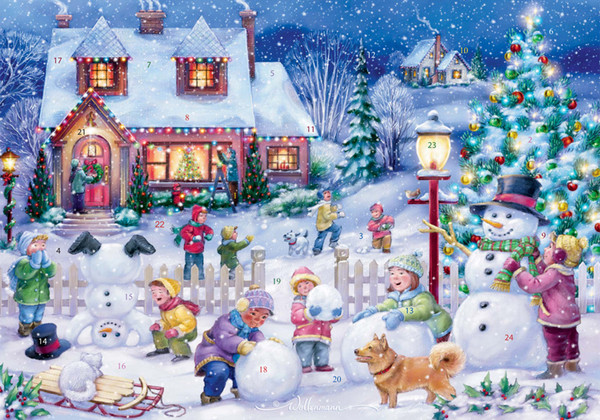 BB864 | Snowman Celebration Advent Calendar
