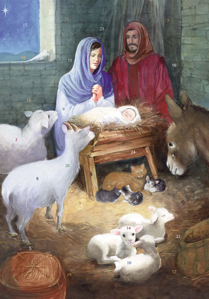 BB873 | The Christ Child Advent Calendar