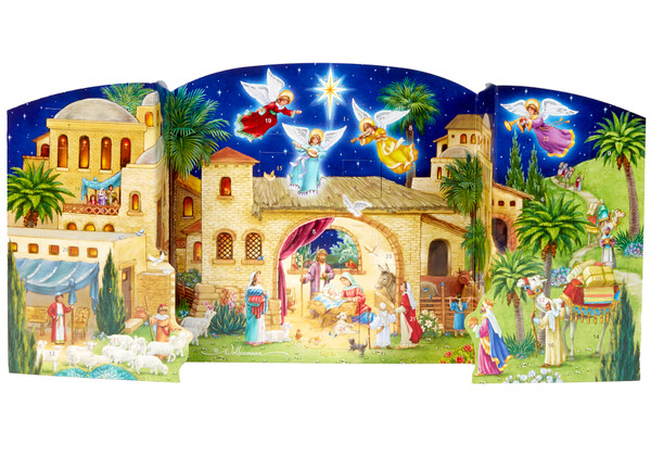 BB907 | Bethlehem Nativity Advent Calendar