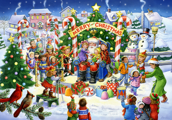 VC1052 | Smile for Santa Jigsaw Puzzle - 100 PC