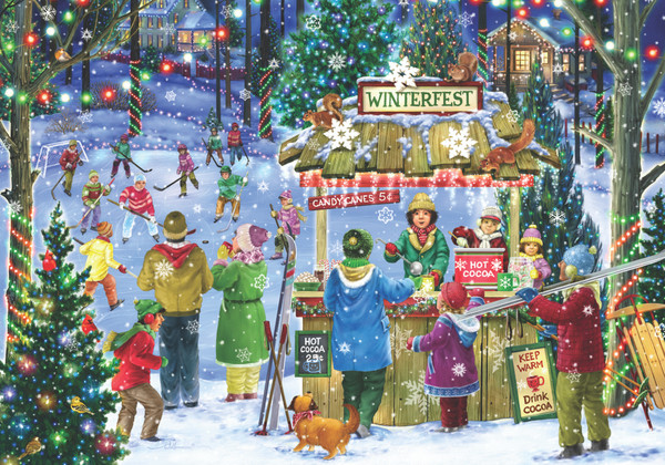 VC1172 | Winterfest Jigsaw Puzzle - 550 PC