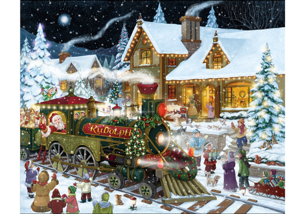 VC120 | Santa's Express Jigsaw Puzzle - 1000 PC