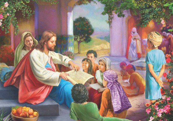 VC1206 | Jesus with Children Jigsaw Puzzle - 1000 PC