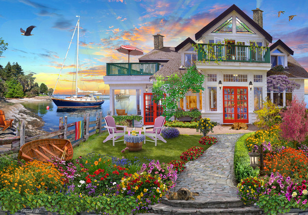 VC1213 | Coastal Escape Jigsaw Puzzle - 1000 PC