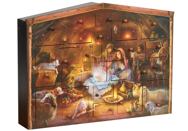 VC503 | Nativity Wooden Advent Calendar