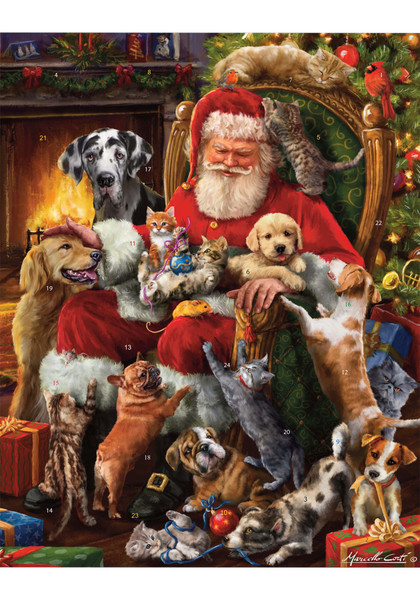BB794 | Santa's Little Friends Advent Calendar