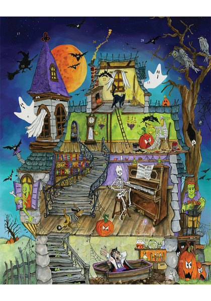 BB317 | Spooky Halloween Countdown to  Halloween Calendar