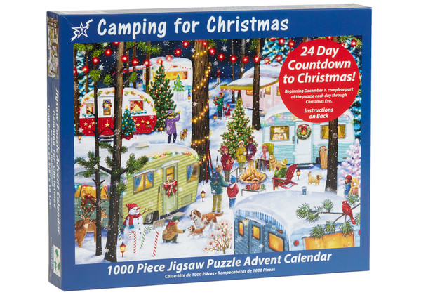 VC6006 | Camping for Christmas Jigsaw Puzzle Advent Calendar